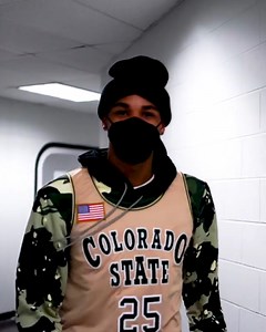 Dejounte Murray rockin the Becky Hammon throwback CSU jersey! | Becky Hammon