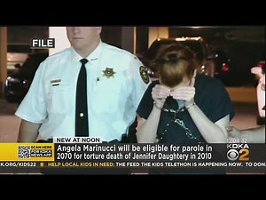 Angela Marinucci eligible for parole in 2070 for torture death of Jennifer Daughtery