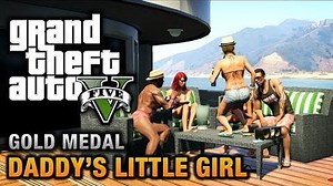 GTA 5 - Mission 7 - Daddy's Little Girl 100% Gold Medal Walkthrough