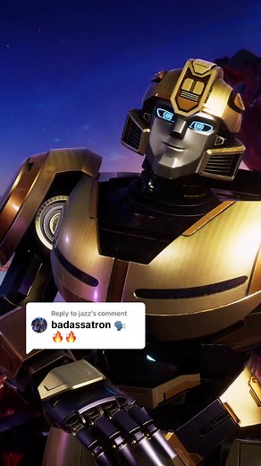 Replying to @jazz remember: giving yourself a nickname is always cool. #Bumblebee #Badassatron #TransformersOne