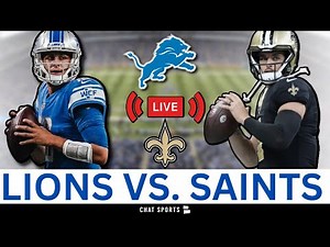 Lions vs. Saints Live Streaming Scoreboard, Play-By-Play, Game Audio & Highlights | NFL Week 13