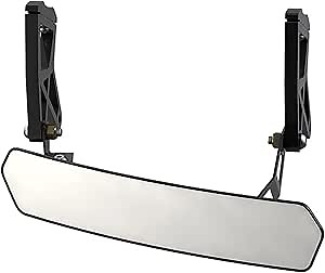 Polaris Rear View Wide Angle Mirror for RANGER, Vehicle Frame Mounted, Qty 1, 2881439