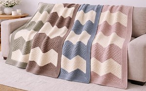 Alpine Chevron Blanket - Crochet Pattern, Crochet Blanket, Chunky Blanket, Alpaca Blanket, Winter Blanket, Rustic Blanket, Textured Crochet - Etsy Canada