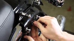 Install Detachable Passenger Backrest & Docking Kit Harley