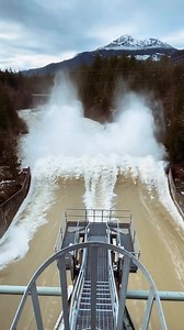 30K views · 157 reactions | Atmospheric rivers drenched the Sea to Sky area this week. Our biologist Sterling Pearce shares how we’re managing flows from Daisy Lake Dam into the Cheakamus River. #Squamish | BC Hydro | Facebook