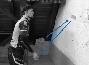 Wall Juggling - Between-The-Posts