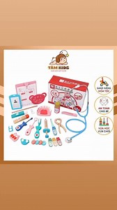 33 reactions |  BỘ BÁC SĨ NHA KHOA BẰNG GỖ GIÚP CON TƯ DUY TRỞ...