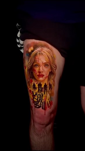 Incredible Kill Bill project by Anastasiya ⚔️ Want to discuss some ideas for your next tattoo? Then send over your ideas to us @newtestamenttattoostudio now‼️ Proudly sponsored by: @thermatekk @tattooeverythingsupplies @holygrailtattoocartridges @readysteadystencil #killbilltattoo #umatherman #killbilltattoo #portraittattoo #killbillvol1 #killbillvol2 #umathermantattoo #quentintarantino #quentintarantinomovies #leylantattoostudio #preston #lancashiretattoo | New Testament Tattoo Studio