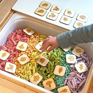 Wooden Forest Memory Match Game: Montessori Preschool Toy - Etsy