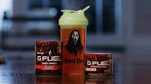 🔪NEW BUNDLE DROP🔪 🚨 Snag Stab Stimulant Energy or Hydration a GLOW-IN-THE-DARK GHOST FACE shaker! 🛍️ https://gfuel.ly/ghostface-glow-fb | G FUEL