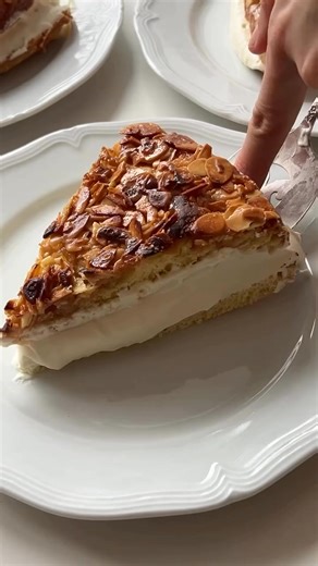 1.1K views · 11 reactions | Bienenstich (Bee Sting Cake) This German classic is as legendary as its name—layers of soft brioche-like cake filled with vanilla custard and topped with caramelized almonds and honey. #Sweetnfresh #bakery #bakerylove #veganbakery #artisanbakery #localbakery #bakerycalgary #sourdoughbread #homemadebread #breadbaking #pastryart #yycliving #yyceats #yycfood #yeglocal #yegfood #ywgeats #yxeeats #yxelocal #deliveryservice #deliveryfood | Sweet n Fresh | Facebook