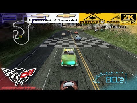 Corvette (2003) Career Mode Full Gameplay Walkthrough | (PS2) (1440p)