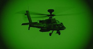 Night Vision Footage Of Ah-64 Apache Attack Stock Footage SBV-311846350 - Storyblocks