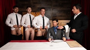 Dick Sommelier with Ashton Summers and Reese Rideout and Shamu Azizam