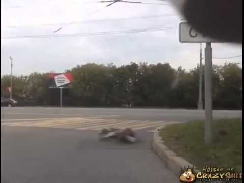 Crotch rocket wreck at 100 miles per hour!!!