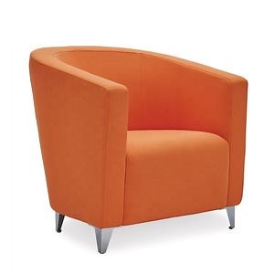 [Hot Item] Leather Armchair in Living Room Chair Settee Chairs