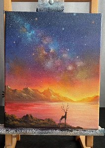 Acrylic Drawing: Beautiful Agony Art Techniques
