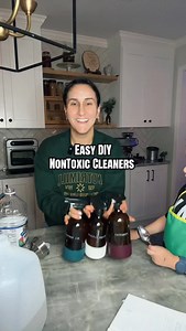 Easy nontoxic, recipes for all purpose cleaner, window cleaner, and a homemade febreeze. You probably already have all the supplies in your kitchen! Let me know if you try any of these and let me know if there’s any other recipes that I should try! | Teresaannmoon Wellness