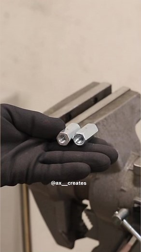 AX Creates official Handy homemade tool idea for cutting!! Normal speed video👉 https://youtu.be/IJJdj_hHMfA #fyp #steel #woodwork #diy #homemade #tools #foryou #welding #tips | AX Creates