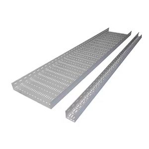 [Hot Item] Galvanized Aluminum Steel Cable Tray HDG Metal Cable Tray 50mm Cable Ladder Industrial Construction Use Aluminum Alloy