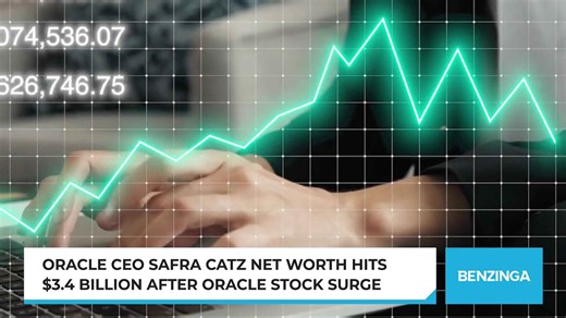 Oracle CEO Safra Catz Net Worth Hits $3.4 Billion After Oracle Stock Surge