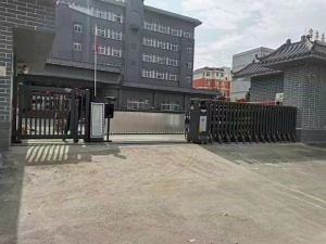 [Hot Item] Puerta de jardín automática flexible de aluminio, barrera eléctrica operada, portón deslizante retráctil