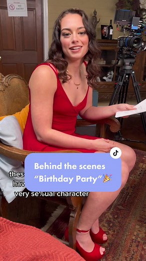 Behind the scenes with Lexi Luna, Eliza Ibarra, Spencer Bradley and Sophia Burns #fyp #accountant #onset @delphinefilms