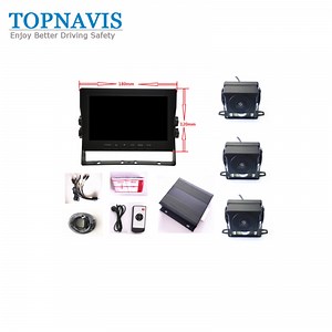 [Hot Item] 360 Surrounding Bird View Camera in 3 Channels for Truck