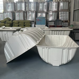 [Hot Item] 500 Gallon SMC Molded Plastic Septic Tank FRP Plastic Water Tank Manufacture