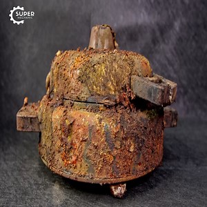 80 years old Antique HEART Waffle Maker Restoration & DIRTIEST restoration ever done ! | Super Mechanic