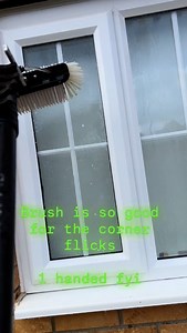 Cleaning the frames and right into the corners Windows cleaning with this brush head makes it really easy #colchesterbusiness #colchester #colchesterlife #windowcleaning #colchesteressex | Sorrell Pressure Wash & Windows