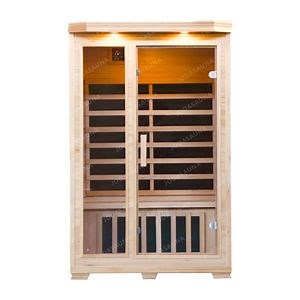 [Hot Item] Most Popular Far Infrared Hemlock Sauna for 2 Person Home Sauna