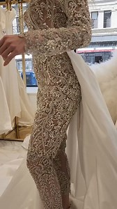 Swarovski crystal hand beaded jumpsuit 💕💕💕💕 #EseAzenabor #EseAzenaborBride #bespokebride #dallasbridal #newyorkbridal | Esé Azénabor