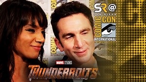 2.8K views · 32 reactions | Hannah John-Kamen & Jake Schreier discuss Thunderbolts at #SDCC. 朗 #HannahJohnKamen #JakeSchreier #Thunderbolts #SDCC2024 #MCU #Marvel | Screen Rant | Facebook