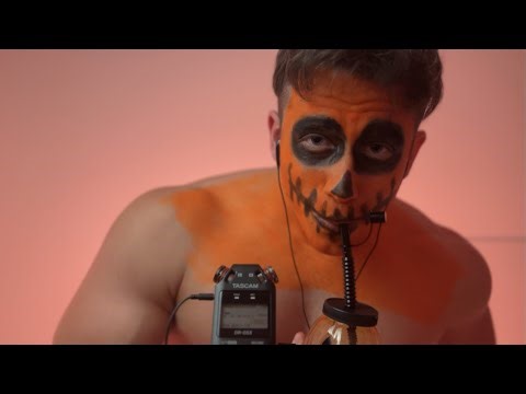 Halloween triggers, Sweets tasting, Male mouth sounds and Whispers ASMR 🎃