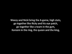 Beyonce FT Nicki Minaj FT Lil Wayne Sweet Dreams Remix Lyrics