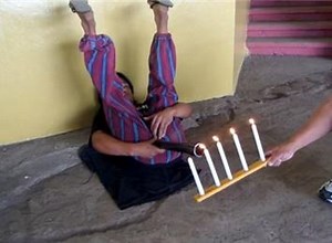 Most Lit Candles Extinguished By Farting