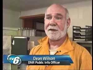 Duck Lake wildfire burns out of control