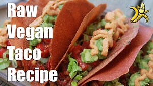 Taco Shell Recipe, Raw Vegan Hard Shell Tacos - The Raw Advantage