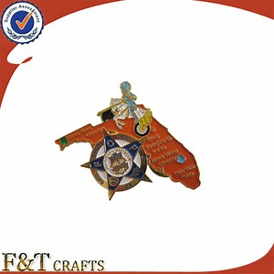 [Hot Item] Custom Metal Pilot Wings Pin Badge Customized Logo