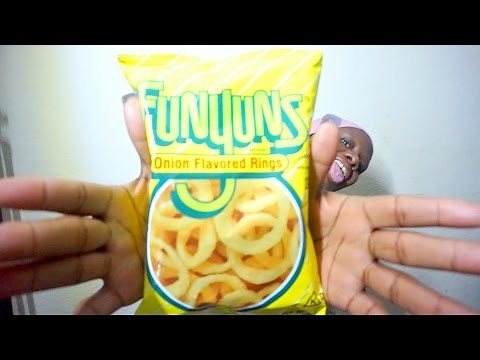 Onion Rings ASMR Eating Sounds Funyuns
