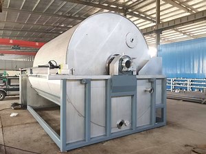 [Hot Item] Vacuum Drum Filter for Starch Syrup, Fruit Juice, Chemical Industry, Resin