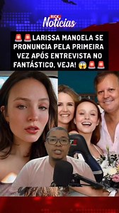 57K views · 786 reactions | Larissa Manoela se pronuncia pela primeira vez após entrevista no fantástico #LarissaManoela #fantastico #notícias | Rick Noticias | Facebook