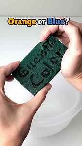 Guess the color inside! Orange or blue? did you guess correctly? 😀 | Dalton James