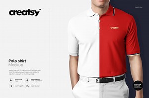 Polo Shirt Mockup, a Shirt Mockup by Creatsy