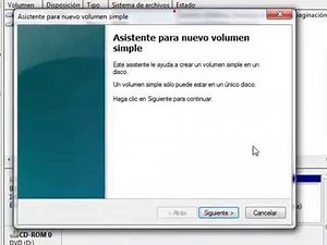 Cómo crear una partición de disco duro en Windows 7