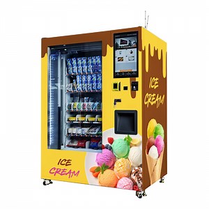 [Hot Item] Auto Frozen Food Ice Cream Vending Machine with Free Customization