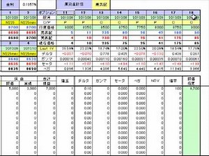 「先物オプション売買記録」（解説）