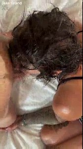 Trans Woman with Face Tatts Sucking Cock