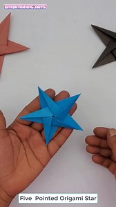 34K views · 391 reactions | STAR ⭐ Easy Origami Stars For Beginners #Reels #Star | Entertaining Arts | Facebook